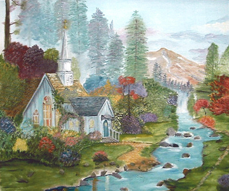 Church in the Mountains
 - Artwork