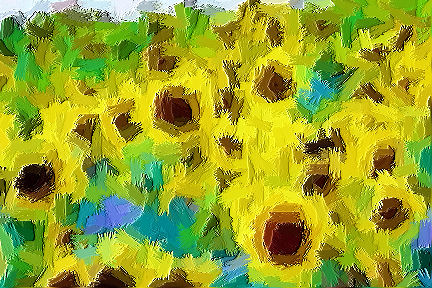 Sunflowers
 - Artwork