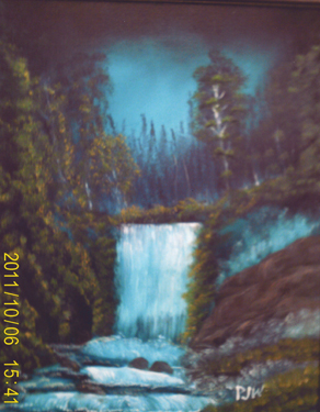 Waterfall
 - Artwork