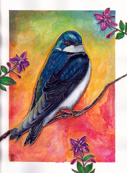 Tree Swallow  - Artwork