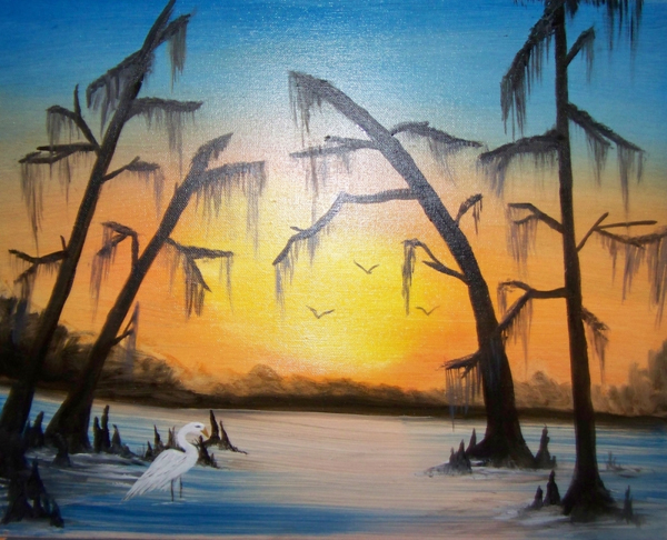 Swamp Solitude - Artwork