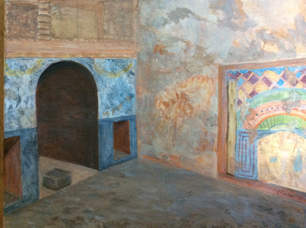The Atrium at Pompeii
 - Artwork