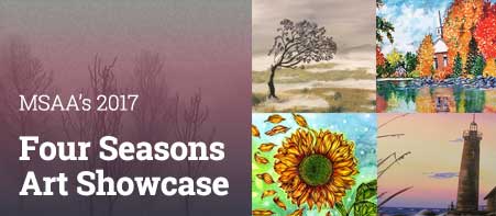 2017 MSAA Four Seasons Art Showcase Banner