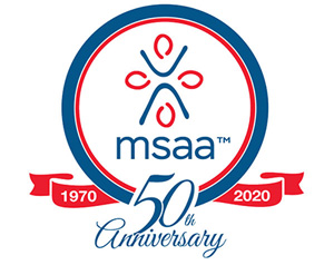 MSAA 50th Anniversary logo