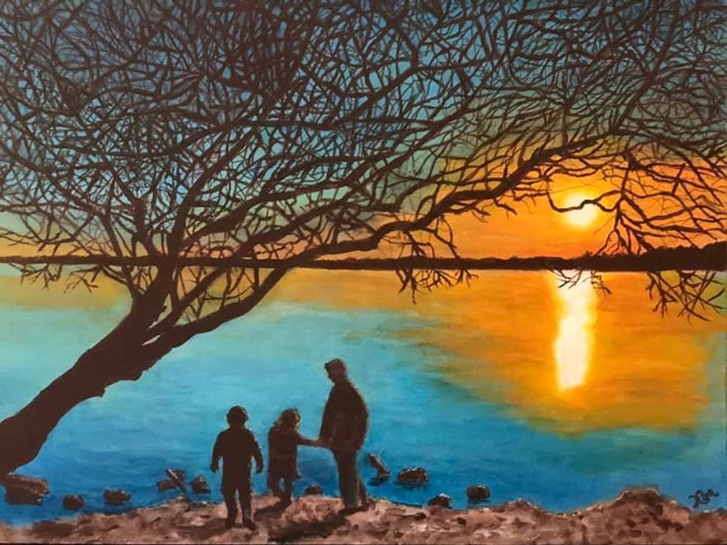 Family Time Sunset