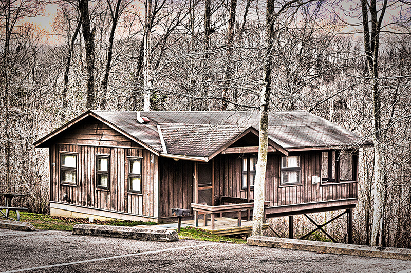 Southern Ohio, Shawnee State Park Cabin