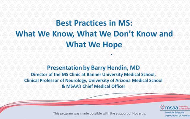 Best Practices in MS