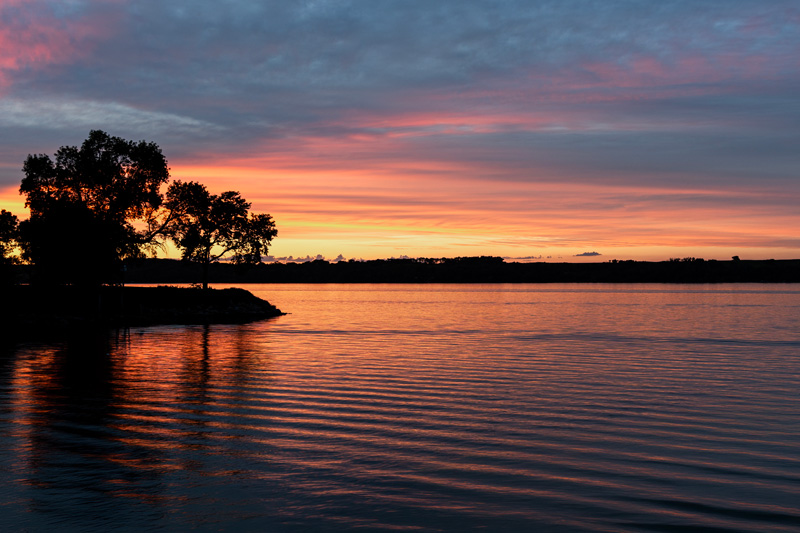 Sunset at the Lake