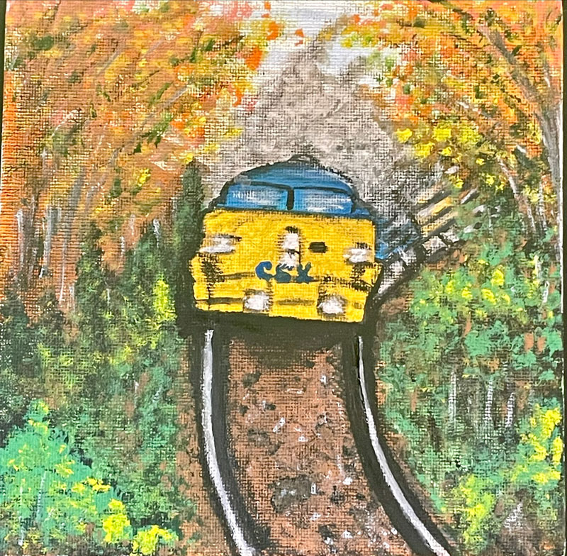 Train Around the Bend