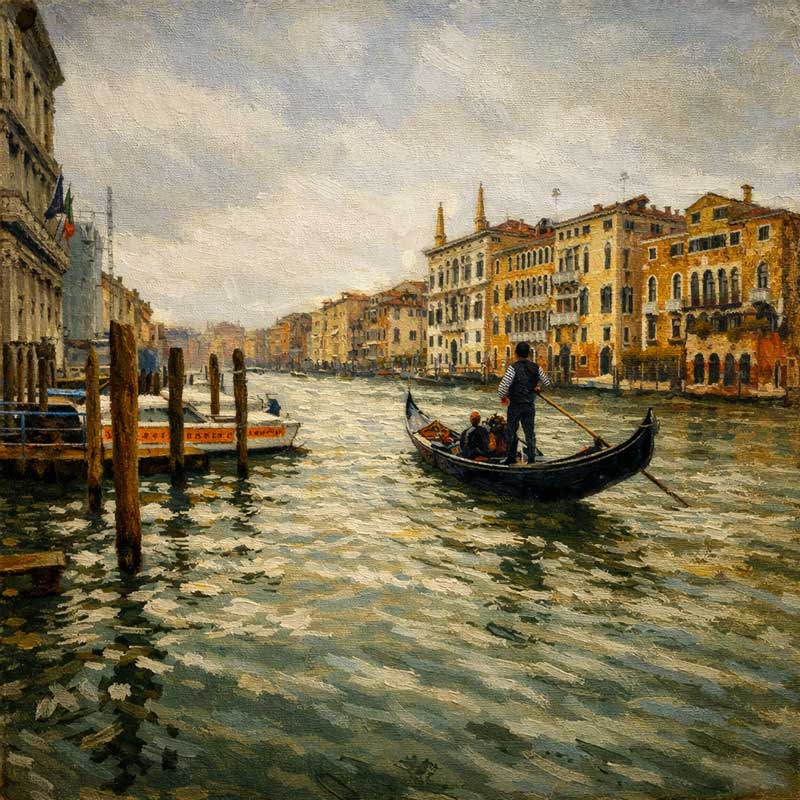 Carried Through the Grand Canal Carried Through the Grand Canal by Benjamin Roma