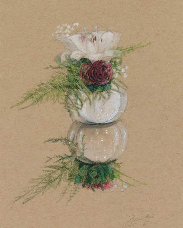 Double Vase Study by May-Ling Kopecky