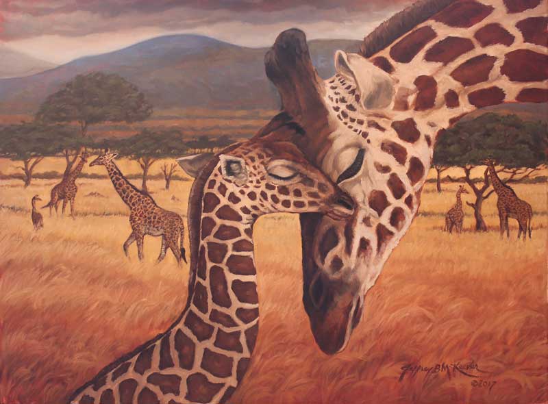 Love On the Savannah 2 by Jeffrey McKeever