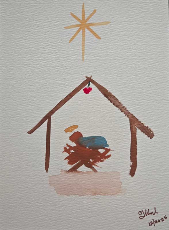 Our Savior Has Been Born by Tamara Koch