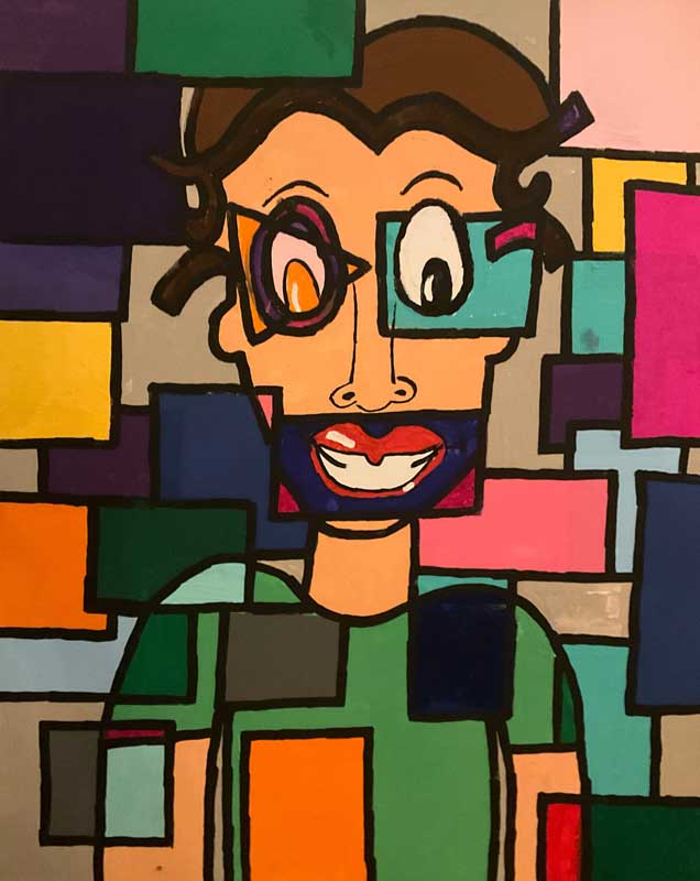 Self-Portrait by Justin Lauderdale