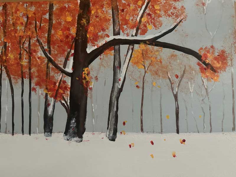 Snowing Maple Snowing Maple by Amanda Chavez Kain