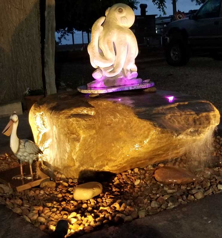 Stone Octopus Water Fountain Stone Octopus Water Fountain by Jeff Tuttoilmondo