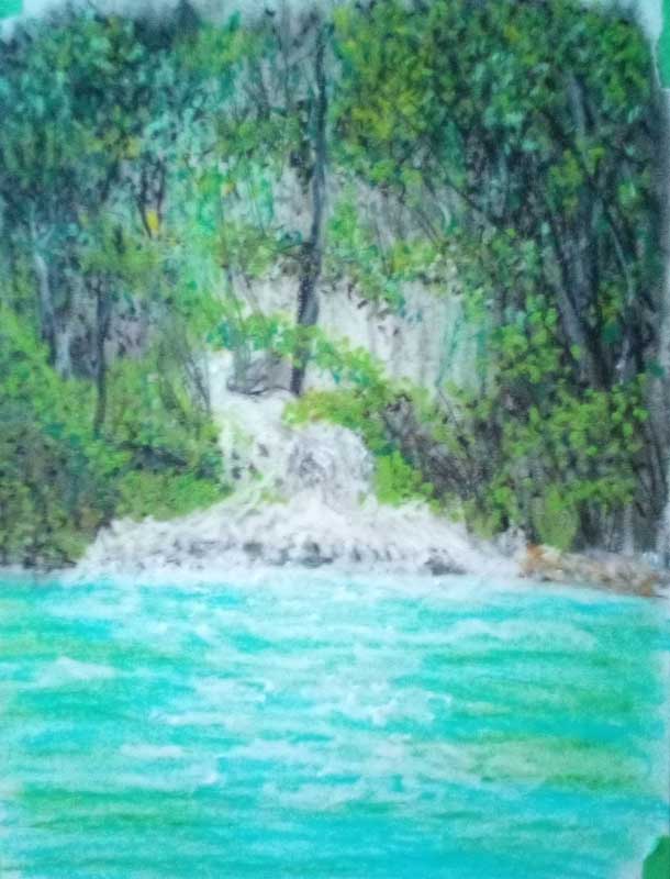 The Jungle Waterfall The Jungle Waterfall by Barry Bender