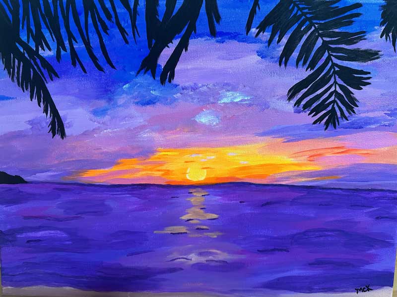 Vibrant Beach Vibrant Beach by Amanda Chavez Kain